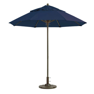 Grosfillex Fiberglass Umbrella, 7 1/2' Diameter - Navy