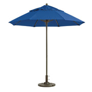 Grosfillex Fiberglass Umbrella, 7 1/2' Diameter - Pacific Blue