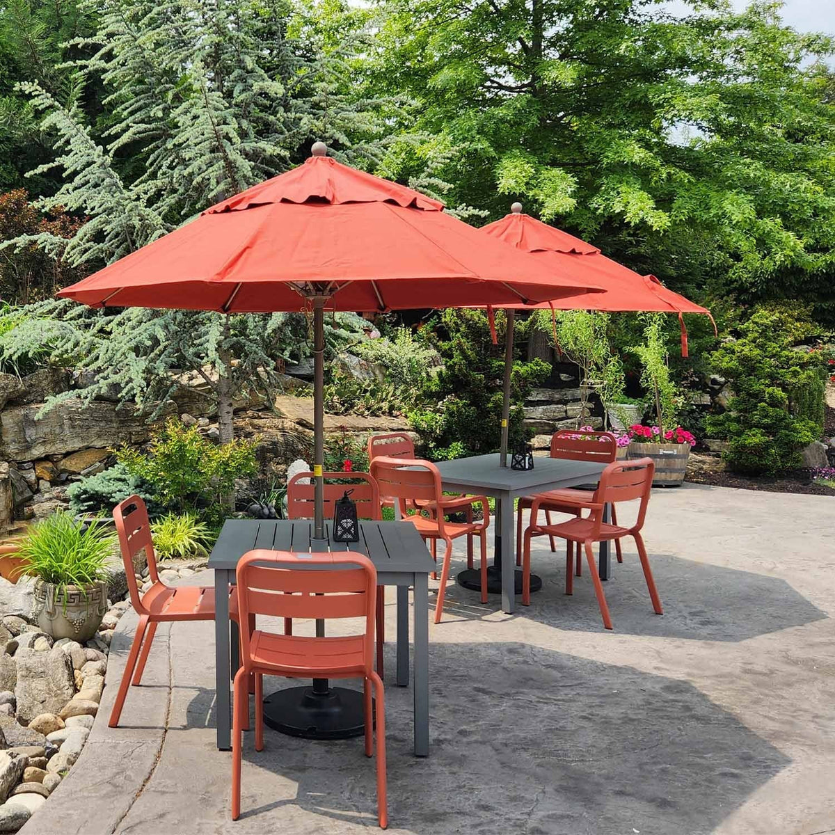Grosfillex Fiberglass Umbrella, 9' Diameter - photo 2