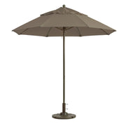 Grosfillex Fiberglass Umbrella, 9' Diameter - Taupe