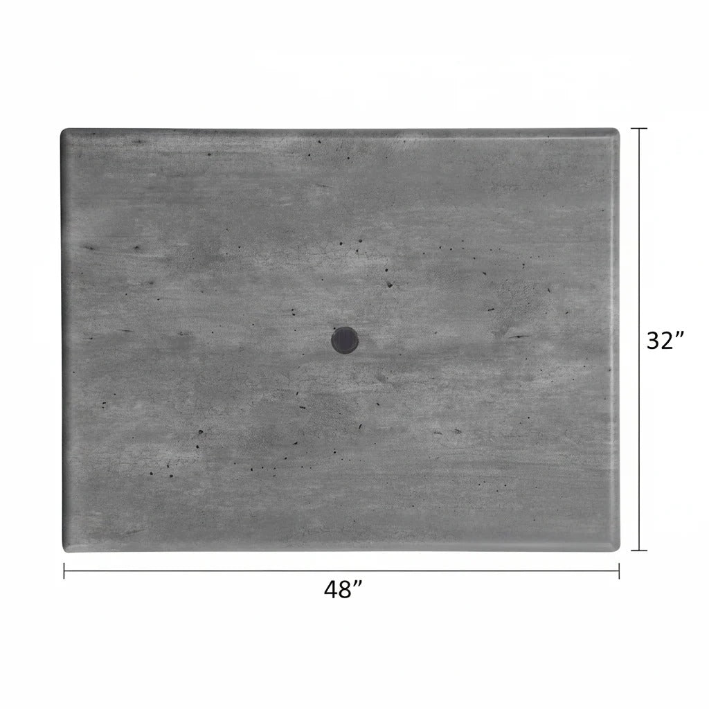 Grosfillex Table Top, White - photo 6