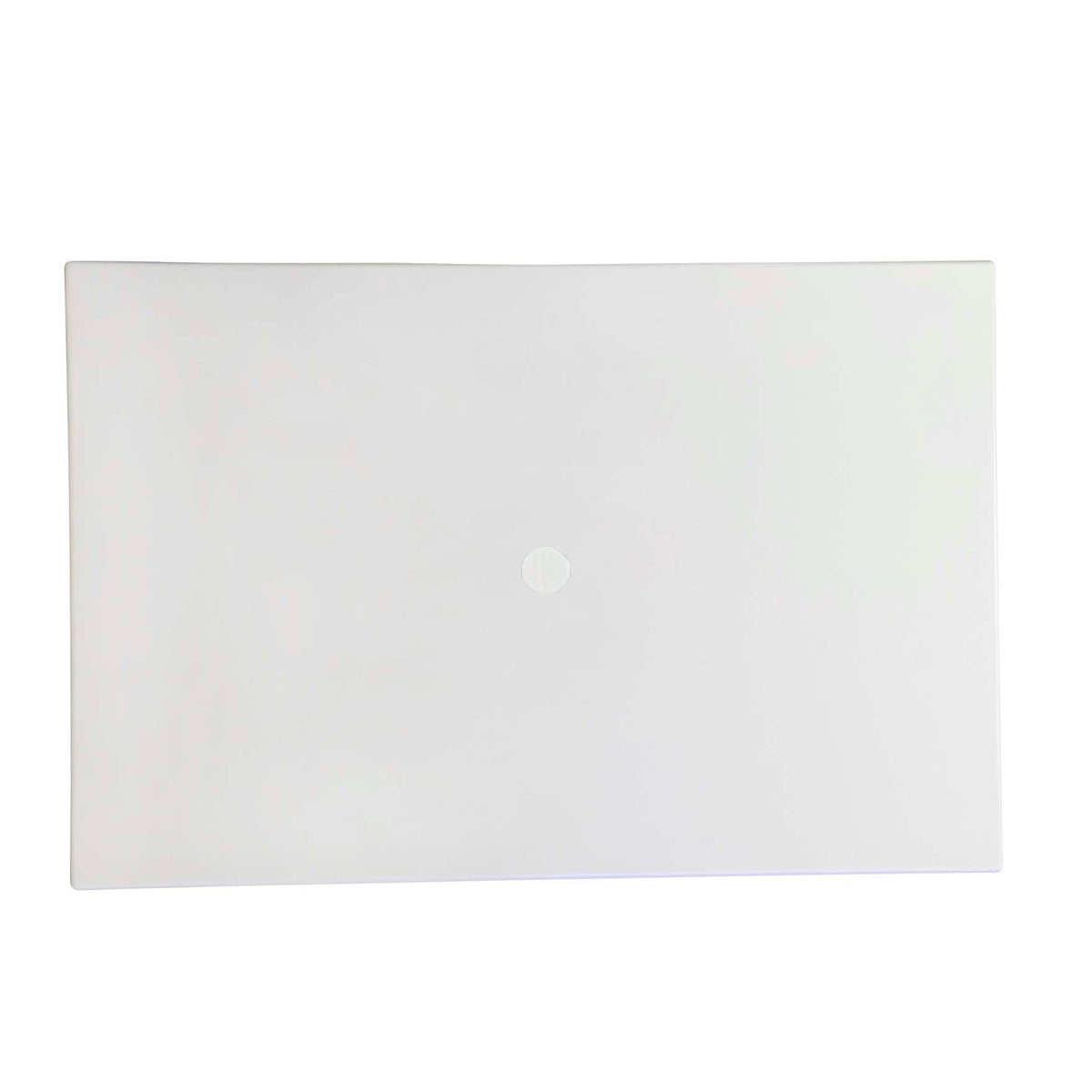 Grosfillex Table Top, White - 48" x 32" Rectangular