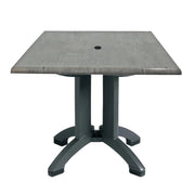 Grosfillex Table, 32" x 32" - Granite