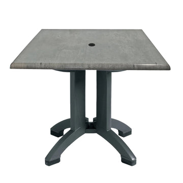 Grosfillex Table, 32" x 32" - Granite
