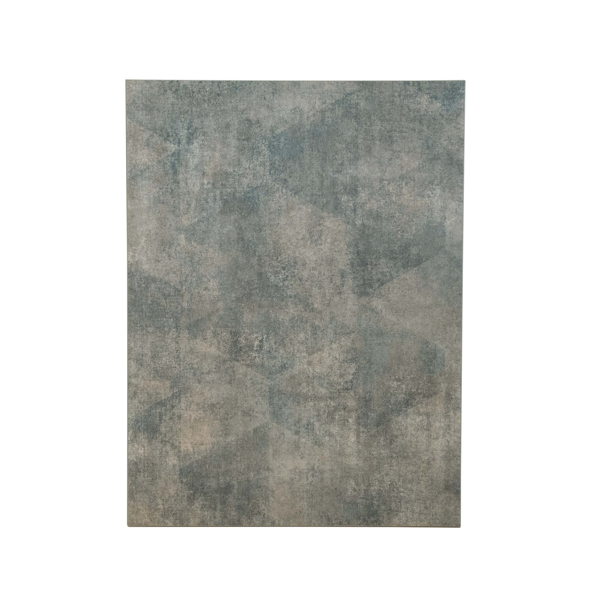 Grosfillex Veneer Table Top, 24" x 32" - Geo Faux Concrete