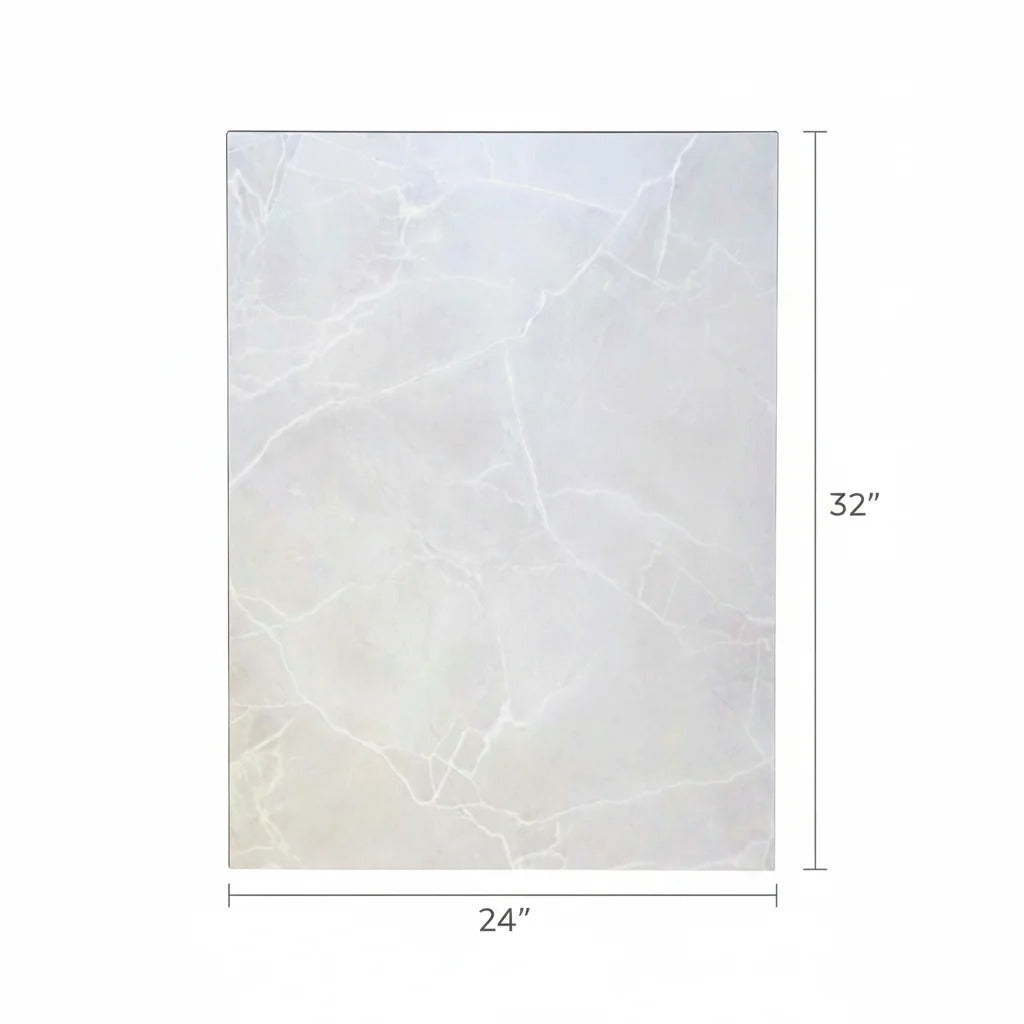 Grosfillex Table Top, 32" Long, Gray - photo 4