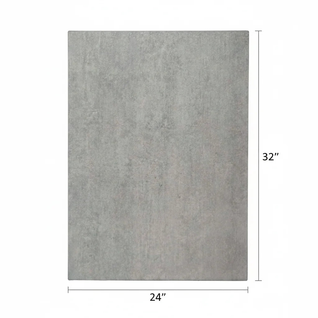 Grosfillex Table Top, 32" Long, Gray - photo 7