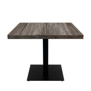 Grosfillex US30VG59 Resin Table Top, 30" x 30", Brown - Default Title