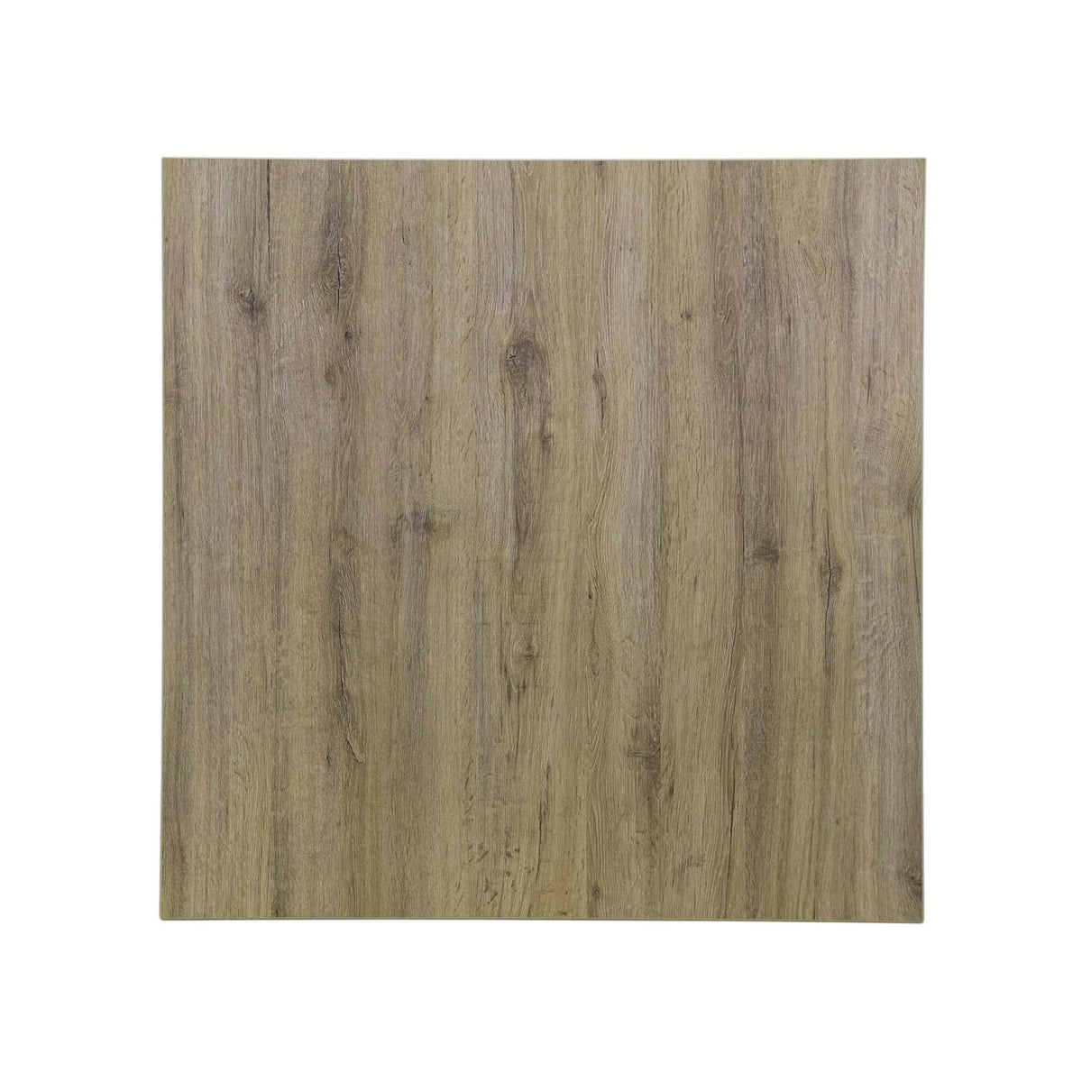 Grosfillex Veneer Table Top, 32" x 32" - Light Oak Veneer