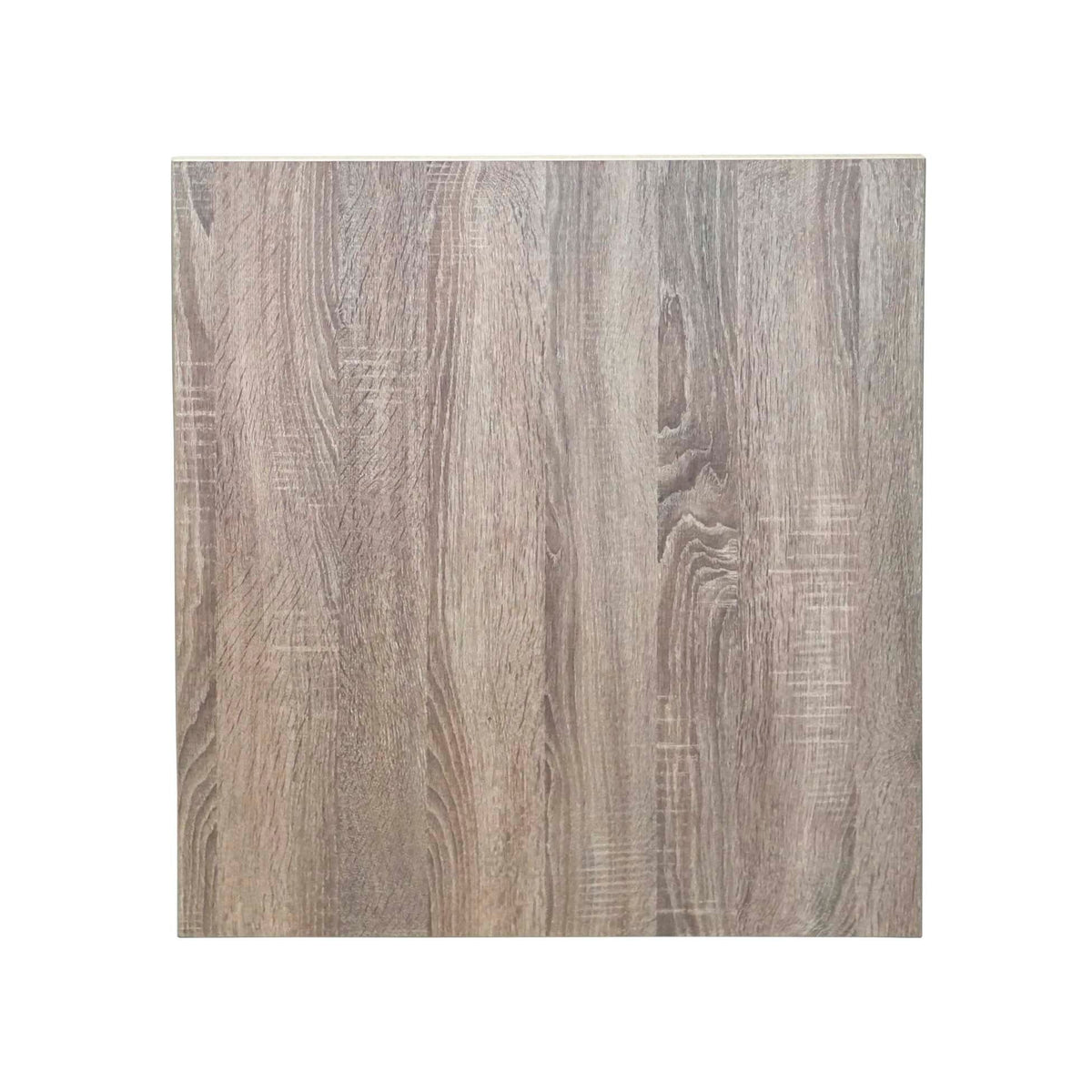 Grosfillex Veneer Table Top, 32" x 32" - White Faux Marble