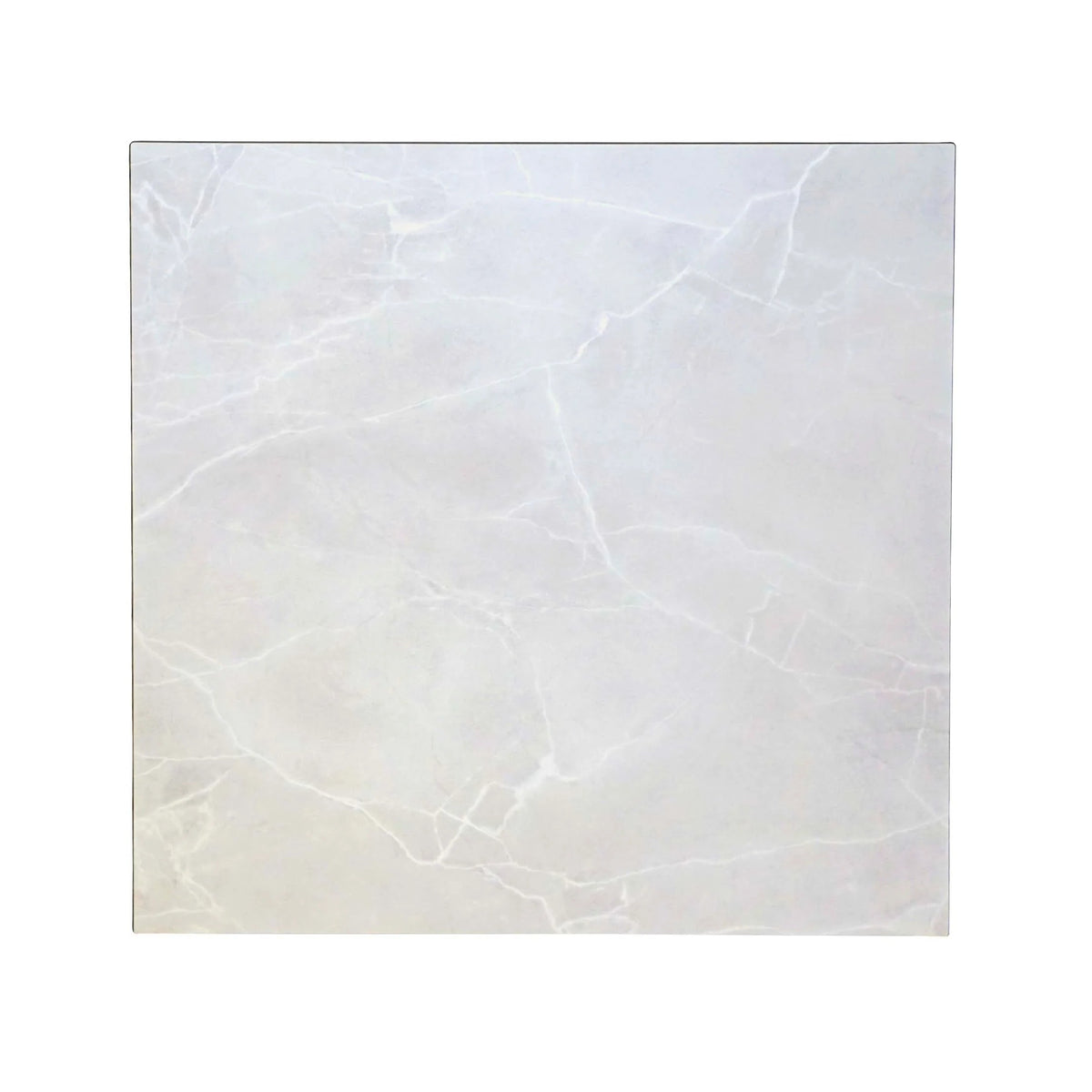 Grosfillex Table Top, 32" Long, Gray - 32"