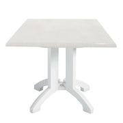 Grosfillex UT375004 Table, 36" x 36", White - Default Title