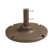 Grosfillex Base, 20" Diameter - Bronze