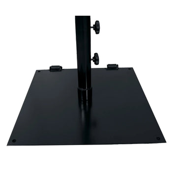 Grosfillex US605017 Base, 24' x 24', Black - Default Title