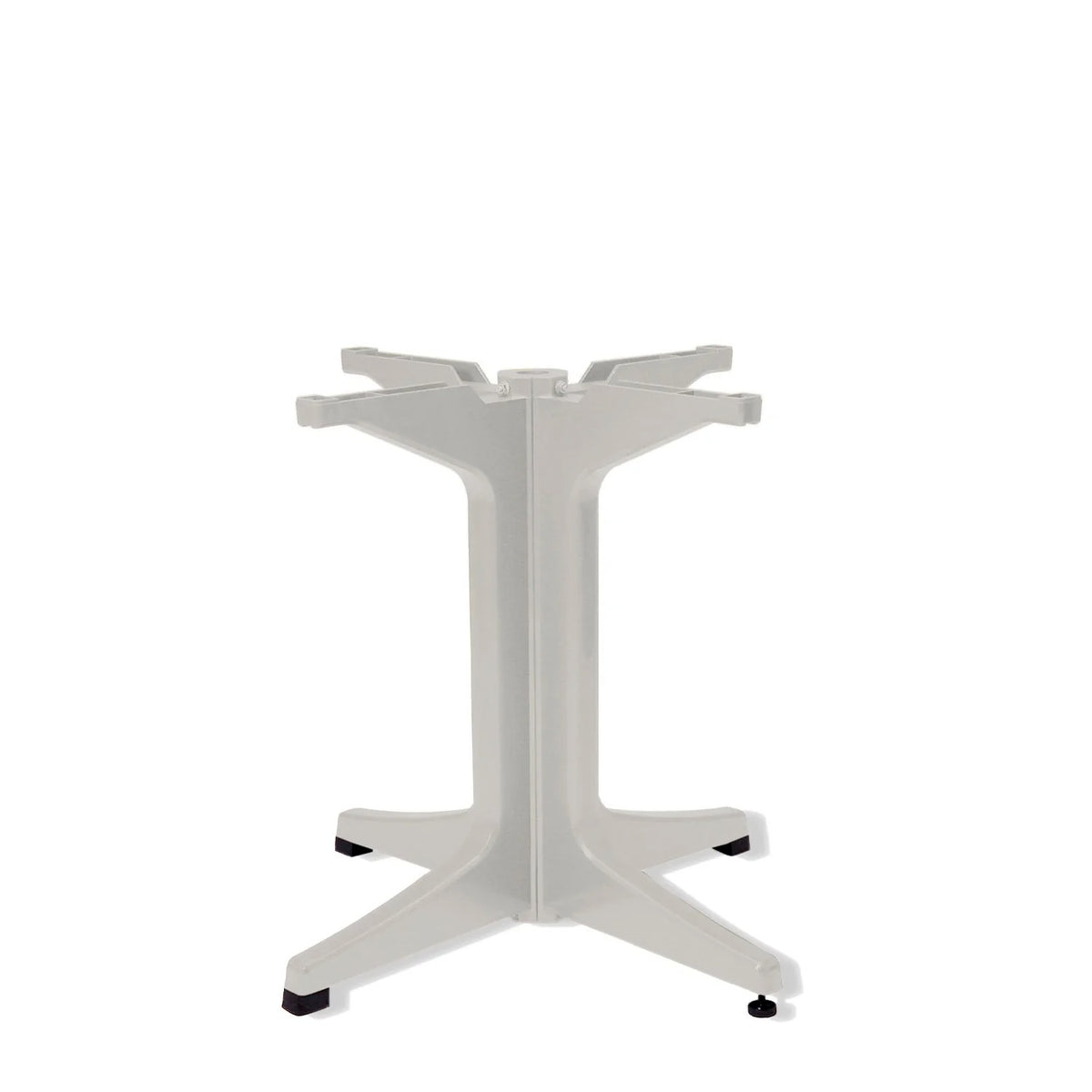 Grosfillex Resin Table Base, 300 lb. Capacity - White