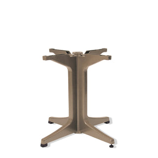 Grosfillex Resin Table Base, 300 lb. Capacity - Beige
