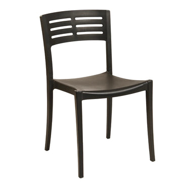 Grosfillex US738017 Stackable Sidechair, 23 11/16" Wide - Default Title