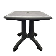 Grosfillex Table, 32" x 32" - Gray