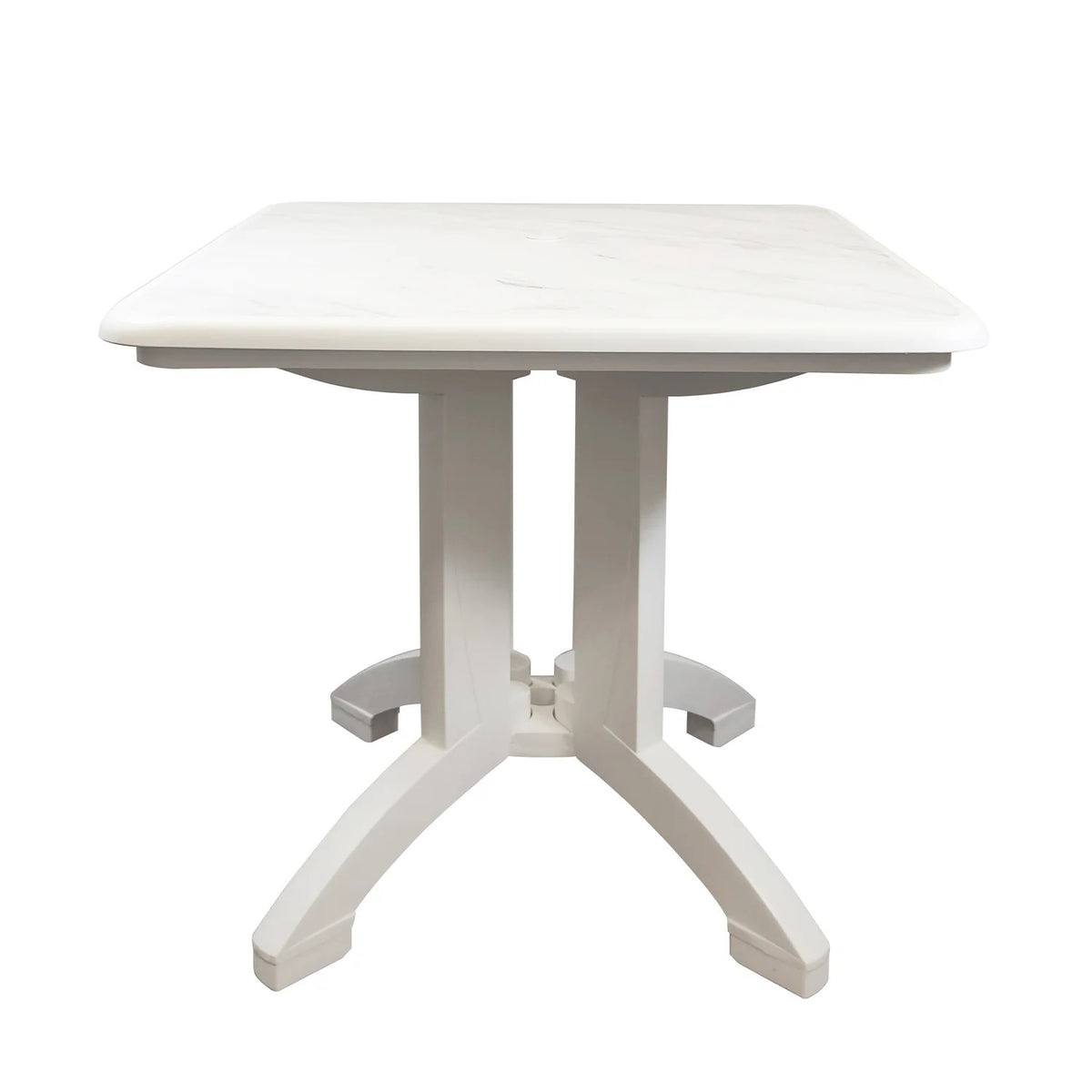 Grosfillex Table, 32" x 32" - White