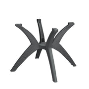 Grosfillex Resin Table Base, 300 lb. Capacity - Gray
