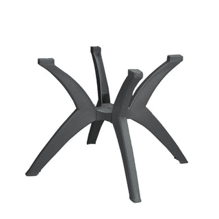 Grosfillex Resin Table Base, 300 lb. Capacity - Gray