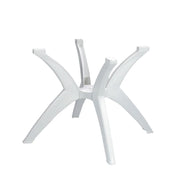 Grosfillex Resin Table Base, 300 lb. Capacity - White
