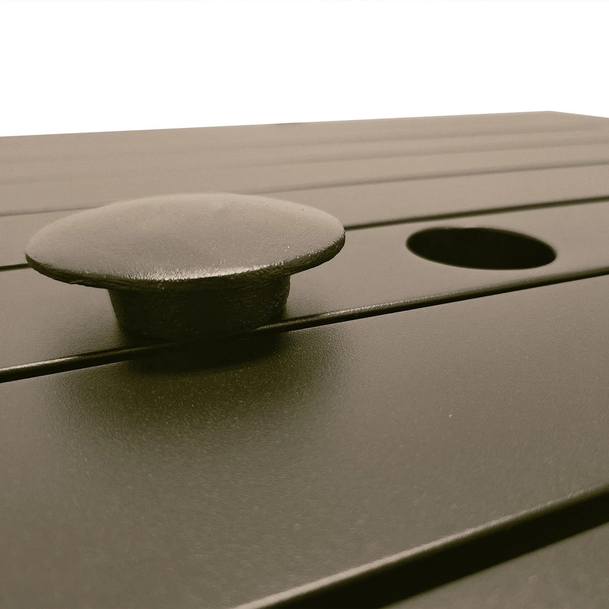 Grosfillex Table, 33 1/2" Wide, Bronze - photo 4