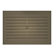 Grosfillex Table, 33 1/2" Wide, Bronze - photo 5