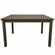 Grosfillex Table, 33 1/2" Wide, Bronze - 48"