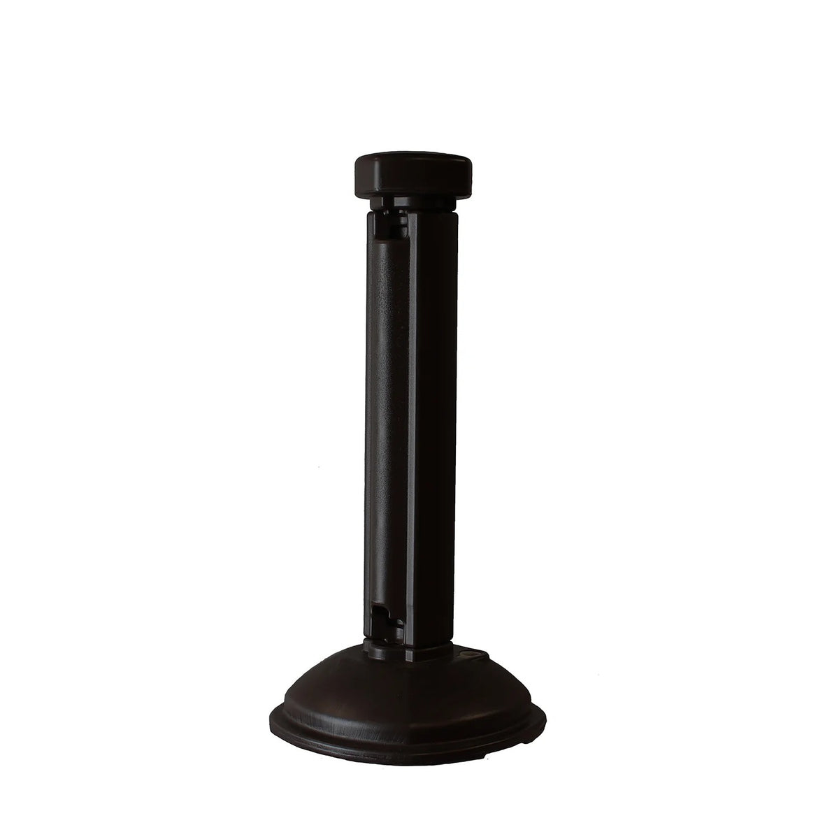 Grosfillex Resin Interlocking Base, 17 3/4" Long - Black