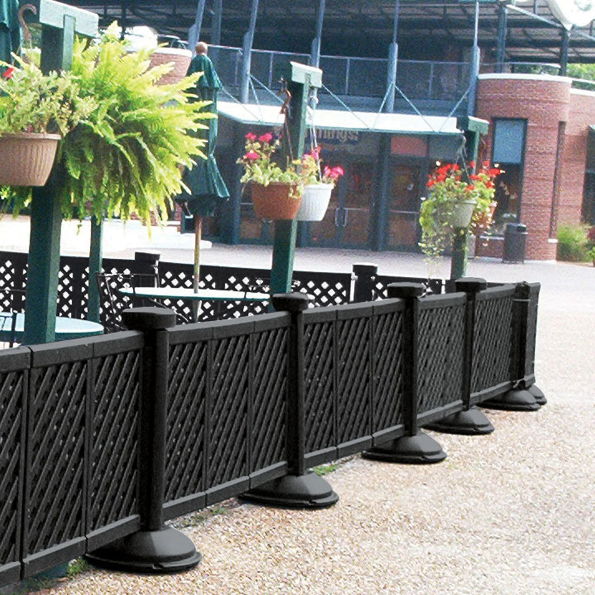 Grosfillex Resin Patio Fence, 84" Long - photo 2