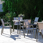 Grosfillex S6602288 Table, 36" x 36", Gray - photo 2