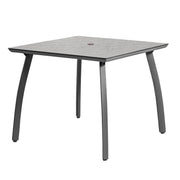 Grosfillex S6602288 Table, 36" x 36", Gray - Default Title