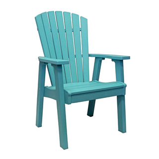 Grosfillex Kailua Adirondack Chair, 27 5/16" Wide - Aruba Blue