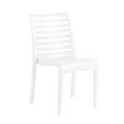 Grosfillex Astoria Chair, 20 15/16" Wide - White