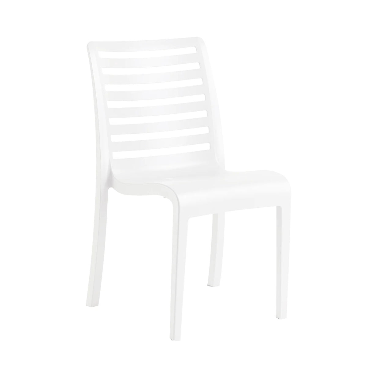 Grosfillex Astoria Chair, 20 15/16" Wide - White