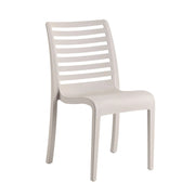 Grosfillex Astoria Chair, 20 15/16" Wide - Beige