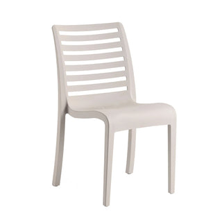 Grosfillex Astoria Chair, 20 15/16" Wide - Beige