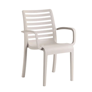Grosfillex Astoria Chair, 23 5/8" Wide - Beige