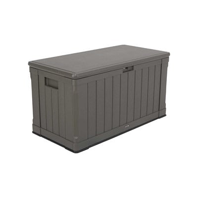 Lifetime 60089 Polyethylene Storage Box, 25 3/16" x 50 5/16", Brown - Default Title