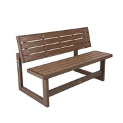 Lifetime Bench Table, 55 1/2" Wide - Brown / 200 - 500 lb.