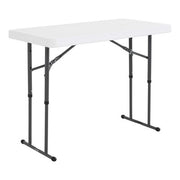 Lifetime 80160 Folding Table, 24" x 48", White - Default Title