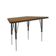 Correll A2448-TRP Activity Table, 20" x 24 3/16 - 45 5/16" - Brown / Oak