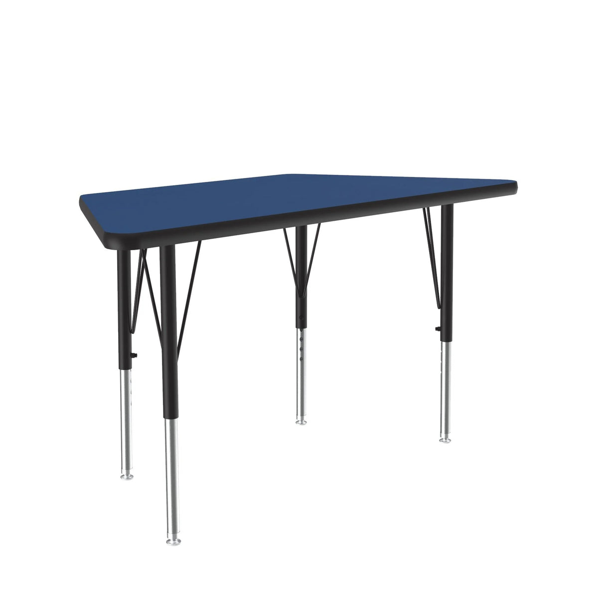 Correll A2448-TRP Activity Table, 20" x 24 3/16 - 45 5/16" - Blue / Matte