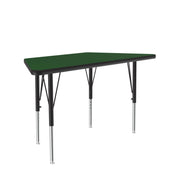 Correll A2448-TRP Activity Table, 20" x 24 3/16 - 45 5/16" - Green / Matte