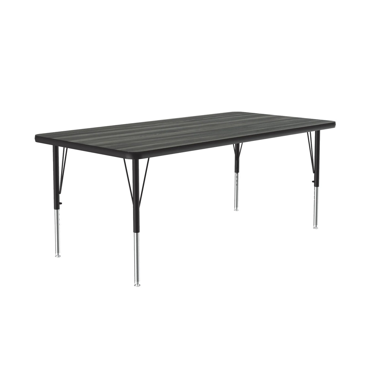 Correll Activity Table, 19 - 29" High, Gray - 30" x 60"