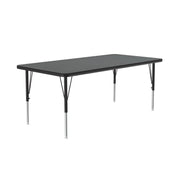 Correll Activity Table, 19 - 29" High, Gray - 30" x 60"