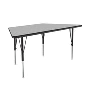 Correll A3060-TRP Activity Table, 26" x 29 1/4 - 57 5/16" - Gray / Gray Granite