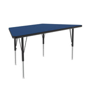 Correll A3060-TRP Activity Table, 26" x 29 1/4 - 57 5/16" - Blue / Matte