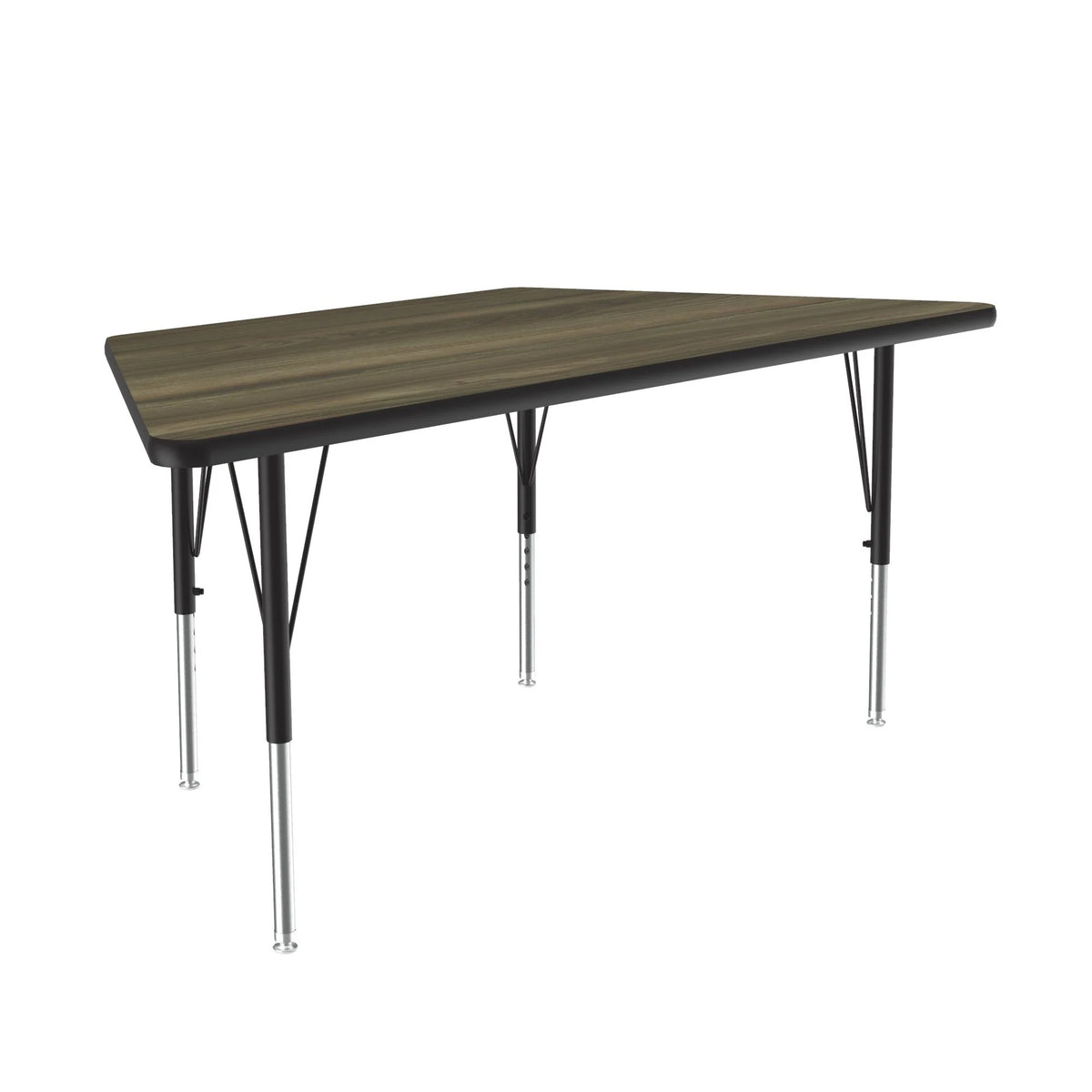 Correll A3060-TRP Activity Table, 26" x 29 1/4 - 57 5/16" - Hickory